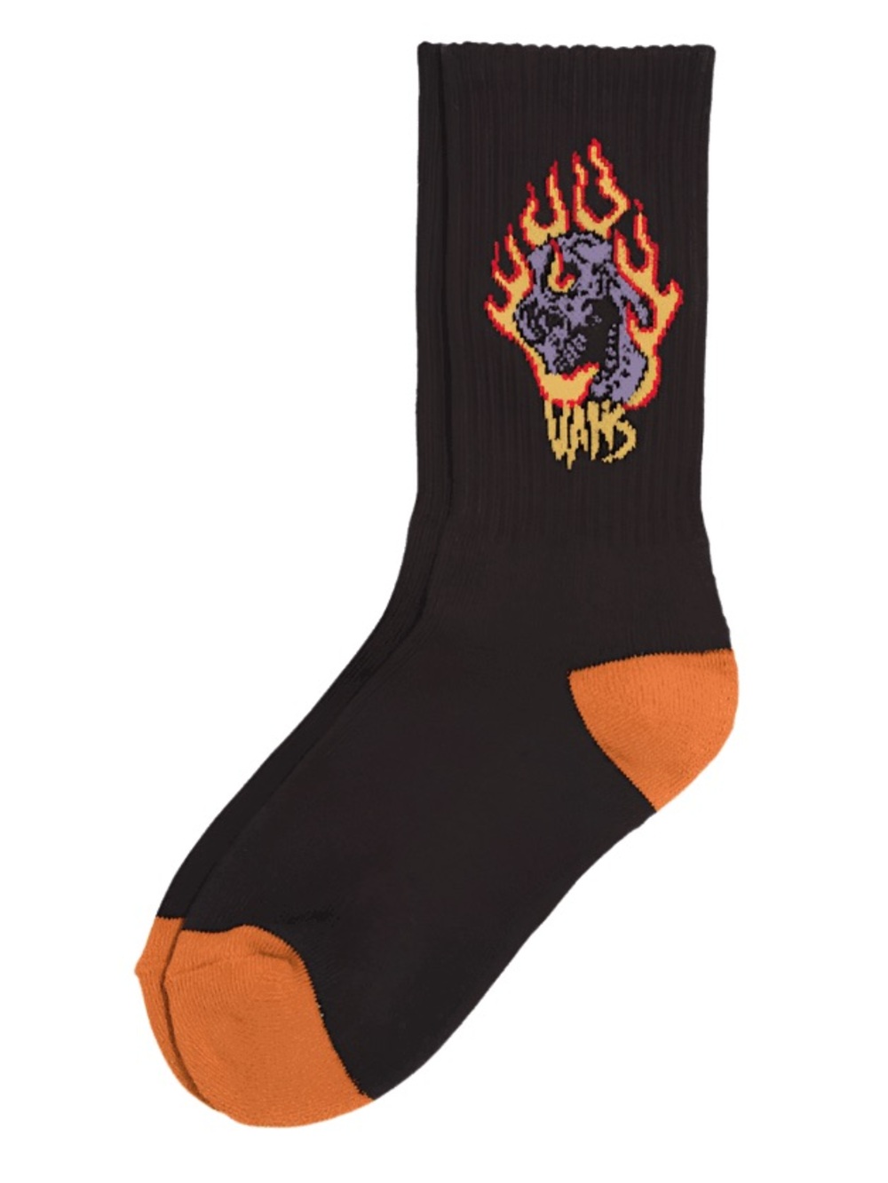 VANS Boy's Road Stop Crew Socks Purple Haze